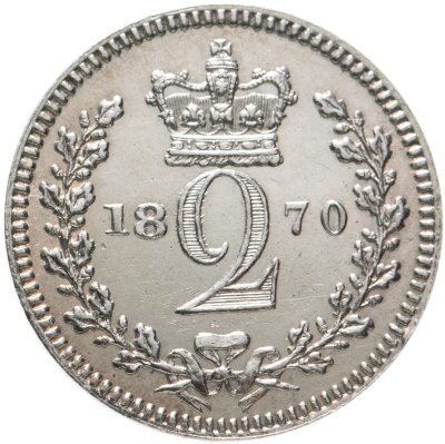 купить Великобритания 2 пенса 1870