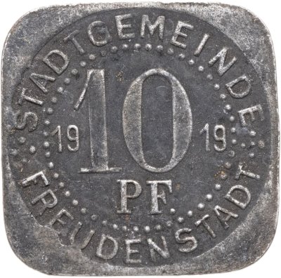 купить Германия, Фройденштадт 10 пфеннигов 1919