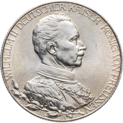 купить Германская империя (Пруссия) 2 марки 1913 "25 лет правления Вильгельма II"