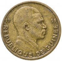 купить Гвинея 5 франков (francs) 1959