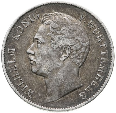 купить Германия, Вюртемберг 1 гульден 1840