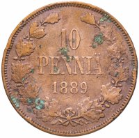 Купить 10 пенни 1889