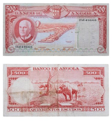 купить Ангола 500 эскудо 1970
