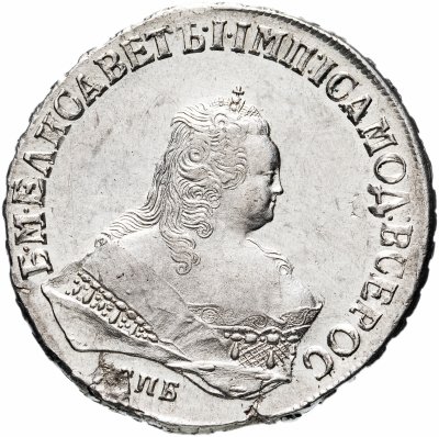 купить 1 рубль 1749 СПБ, Биткин №264