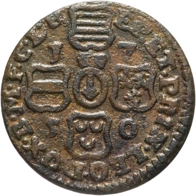 купить Бельгия, Льеж 1 лиард 1750г. Иоганн Теодор Баварский