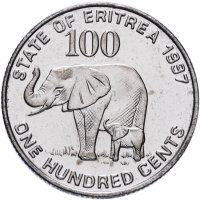 купить Эритрея 100 центов 1997