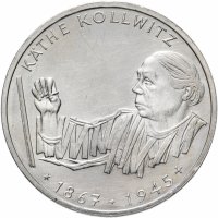 купить Германия 10 марок 1992 "125 лет со дня рождения Кете Кольвиц"