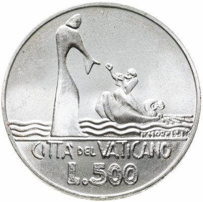 купить Ватикан 500 лир 1978