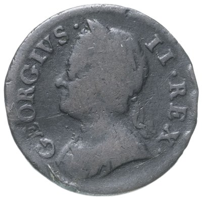 купить Великобритания 1 фартинг 1754