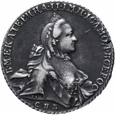 купить 1 рубль 1764 СПБ-TI-ЯI