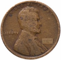 Купить США 1 цент 1909-1958, случайная дата
