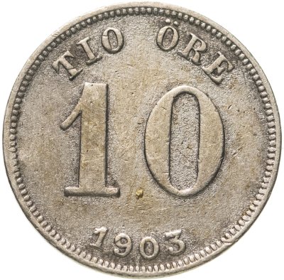купить Швеция 10 оре (ore) 1903