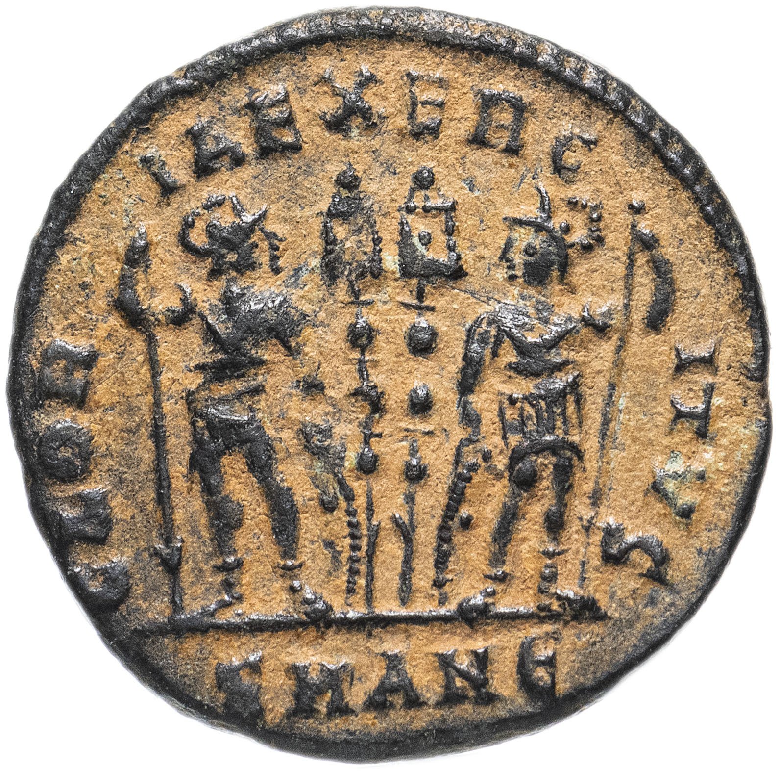 Монета Римская Империя 458