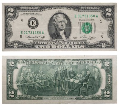 купить США 2 доллара 1976 года (Pick 461) E-Ричмонд