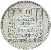 Купить Франция 10 франков (francs) 1932