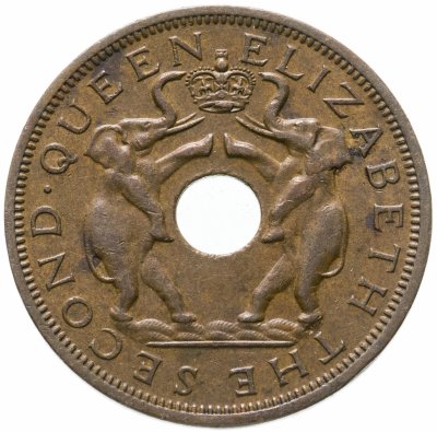 купить Родезия и Ньясаленд 1 пенни (penny) 1961
