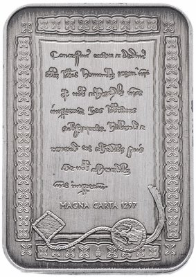 купить Австралия 5 долларов 2015 "800 лет magna carta", в футляре с сертификатом
