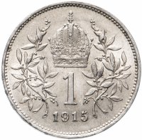 Купить Австро-Венгрия 1 крона 1915 (монета для Австрии)