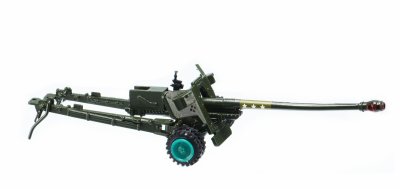 купить Модель "Противотанковая пушка БС-3" в родной коробке, металл, Приборостроительный завод им 50-летия Киргизской ССР, СССР, 1980-1990 гг.