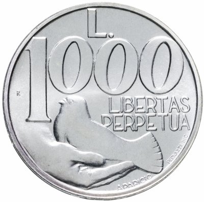 купить Сан-Марино 1000 лир (lire) 1991 "Libertas Perpetua - Вечная свобода"
