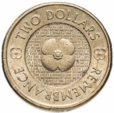 купить Австралия 2 доллара (dollars) 2012 "День памяти"