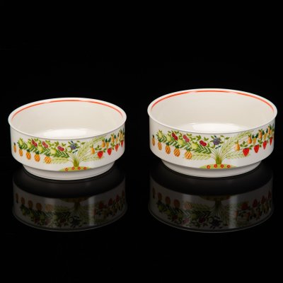купить Набор из двух салатников, коллекция Bon Appetit, фарфор, vitro, Villeroy & Boch, Германия, 1983-1989 гг.
