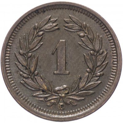купить Швейцария 1 раппен 1911