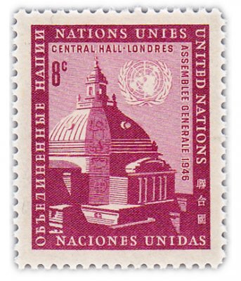 купить США 8 центов 1957 "Офис ООН в Лондоне"