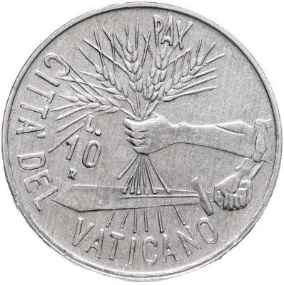 купить Ватикан 10 лир 1984