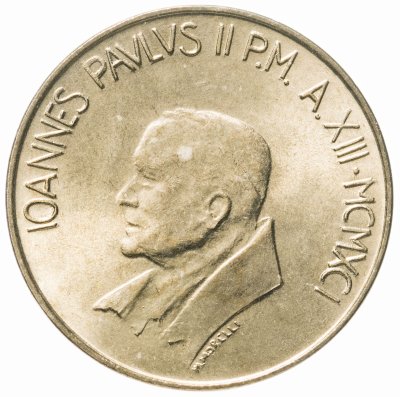купить Ватикан 20 лир (lire) 1991