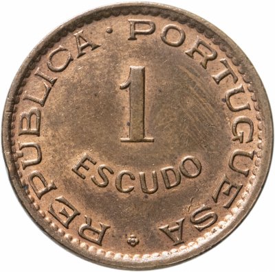 купить Ангола Португальская 1 эскудо (escudo) 1974