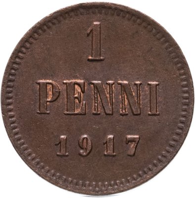 купить 1 пенни (penni) 1917