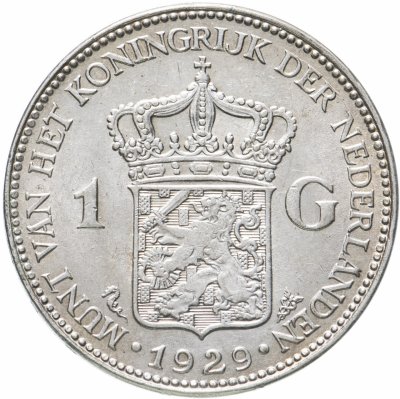купить Нидерланды 1 гульден (gulden) 1929