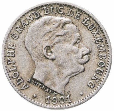 купить Люксембург 5 сантимов (centimes) 1901