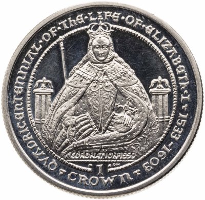 купить Гибралтар 1 крона 2003 "Жизнь Елизаветы I - Коронация