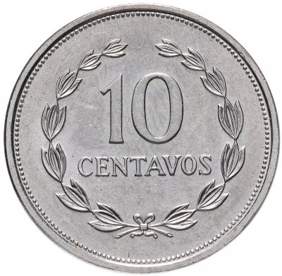 купить Сальвадор 10 сентаво (centavos) 1998