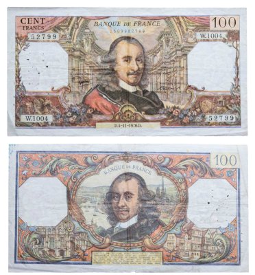 купить Франция 100 франков 1976 года