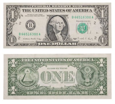 купить США 1 доллар 1988 (Pick 480а) B-Нью Йорк