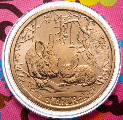 купить Австралия 1 доллар 2011 "Кролик"