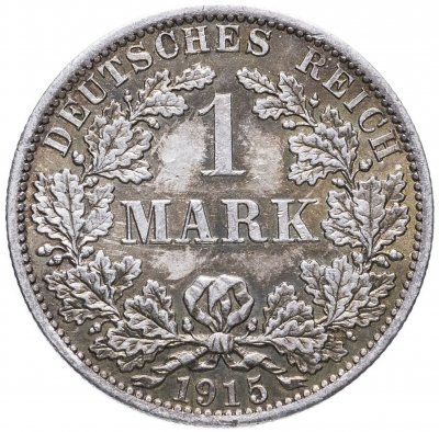 купить Германская Империя 1 марка 1915 A знак монетного двора: "A" - Берлин