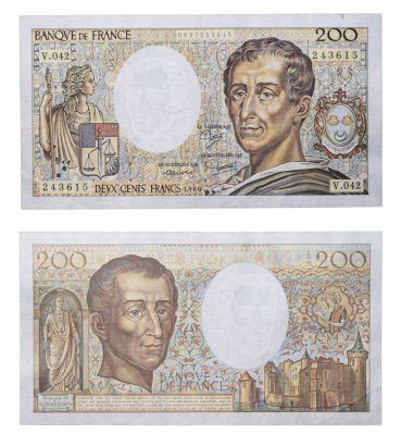 купить Франция 200 франков 1986 год (Montesquieu, барон де Монтескьё)