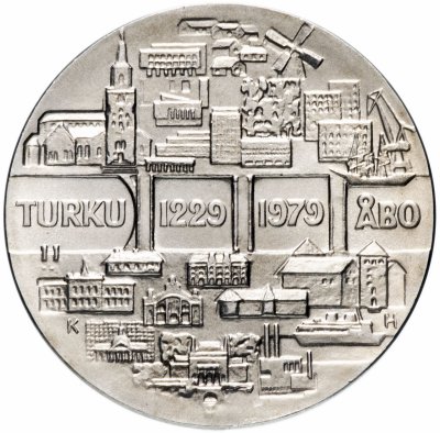 купить Финляндия 25 марок (markkaa) 1979 "750 лет Турку"