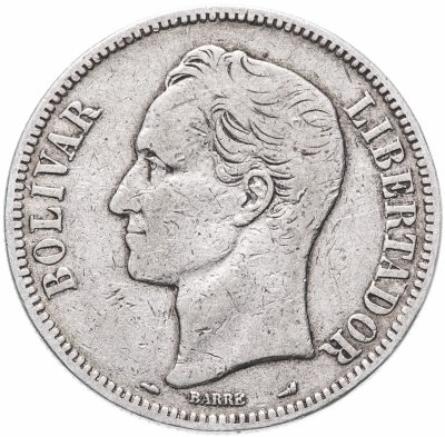 купить Венесуэла 5 боливаров (bolivares) 1912