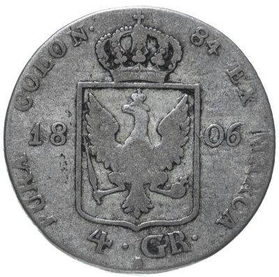 купить Пруссия 4 гроша 1806