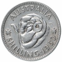 Купить Австралия 1 шиллинг (shilling) 1960