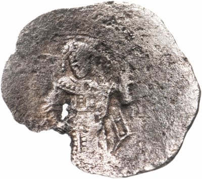 купить Византийская империя, Исаак II Ангел, 1185-1195 годы, аспрон трахи.