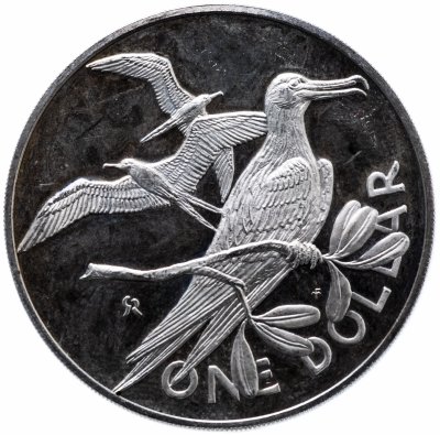 купить Британские Виргинские острова 1 доллар (dollar) 1974