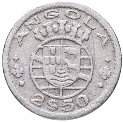купить Ангола 2,5 эскудо (escudos) 1953