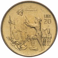 купить Сан-Марино 20 лир 1972