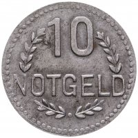 купить Германия (Висбаден) нотгельд 10 пфеннигов 1917